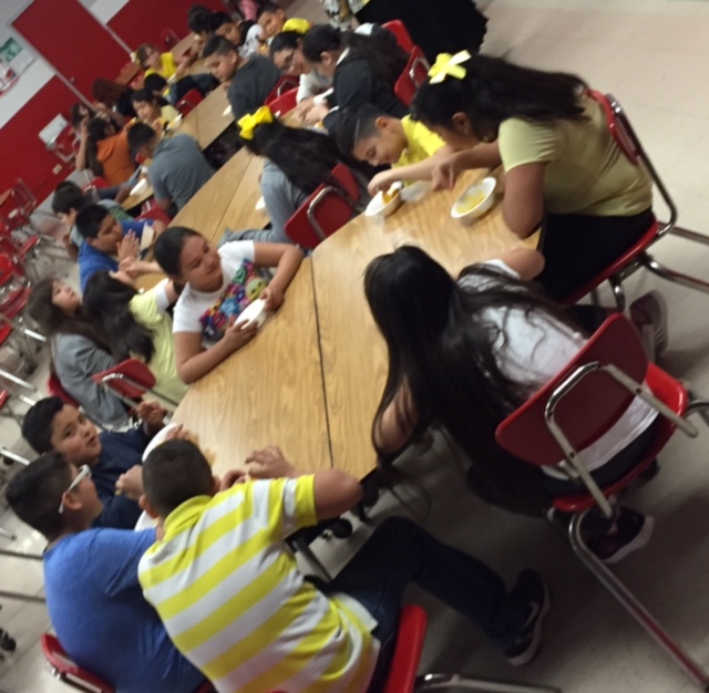 Eagle Pass ISD iVision Lee Elementary Hosts Nacho Party