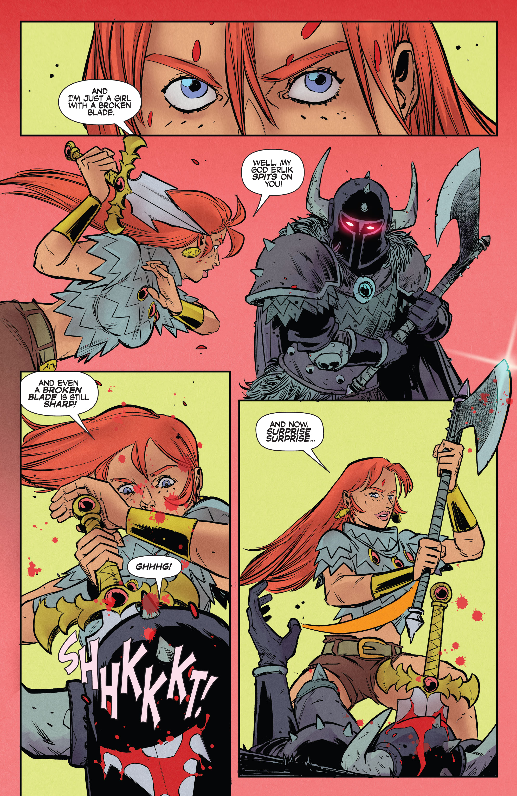 Read online Immortal Red Sonja comic -  Issue #9 - 11