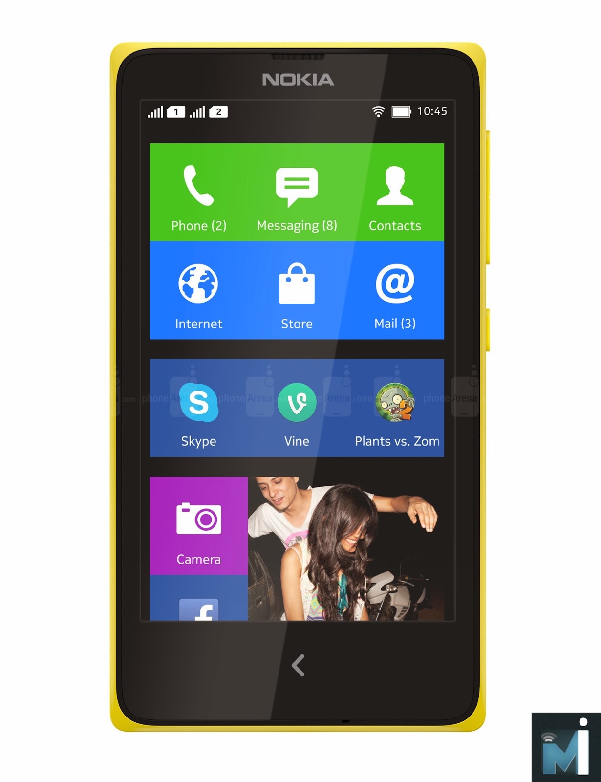 Nokia X Plus RM-1053 Dual SIM Android mobile Phone