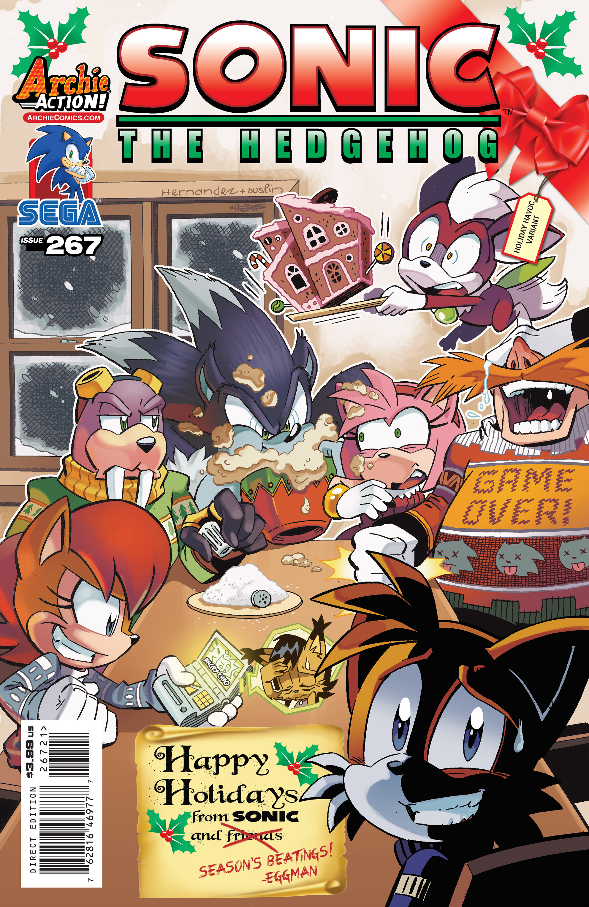 Read online Sonic The Hedgehog comic -  Issue #267 - 2