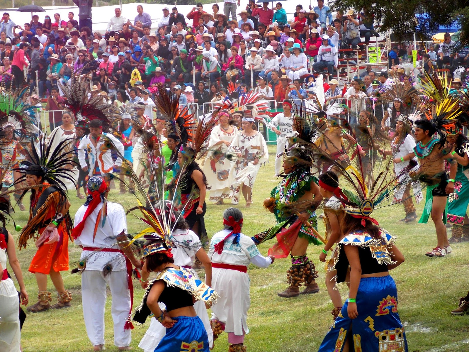 Edoméx en línea Teotihuacan gana record Guinnes de danza ceremonial