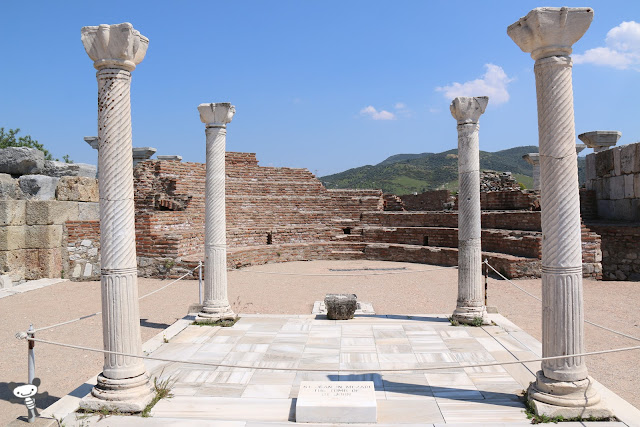 The tomb of St John in Ephesus, Kusadasi, Turkey The tomb of St John in Ephesus, Kusadasi, Turkey