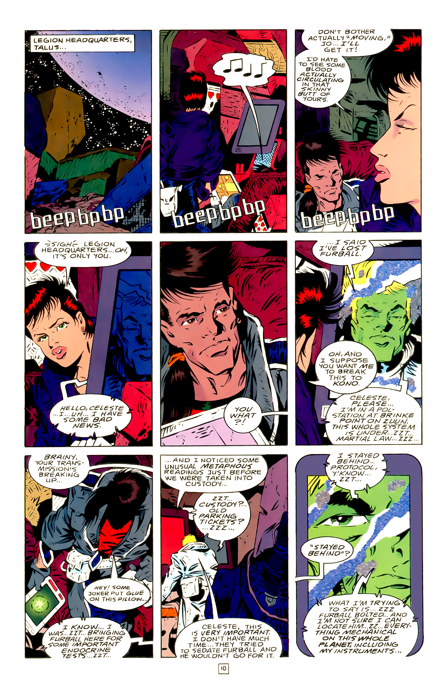 Legion of Super-Heroes (1989) 21 Page 10