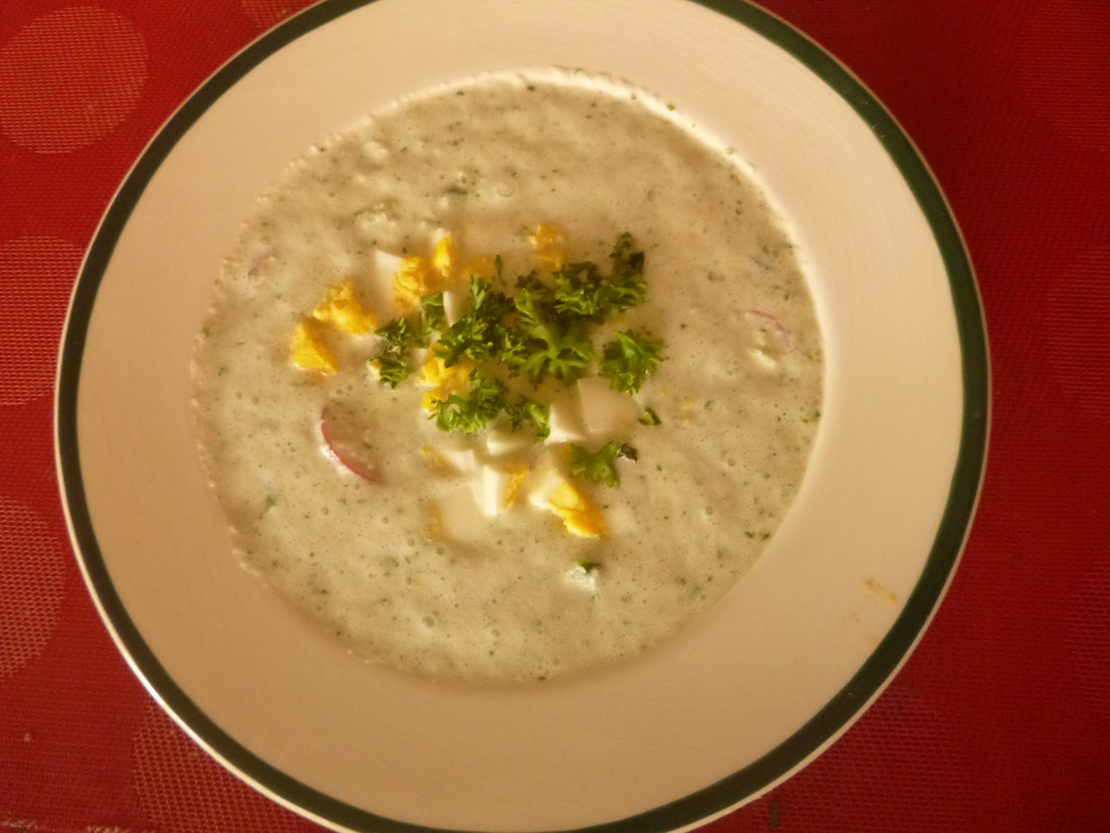 axels Rezept-Varianten: Buttermilchsuppe
