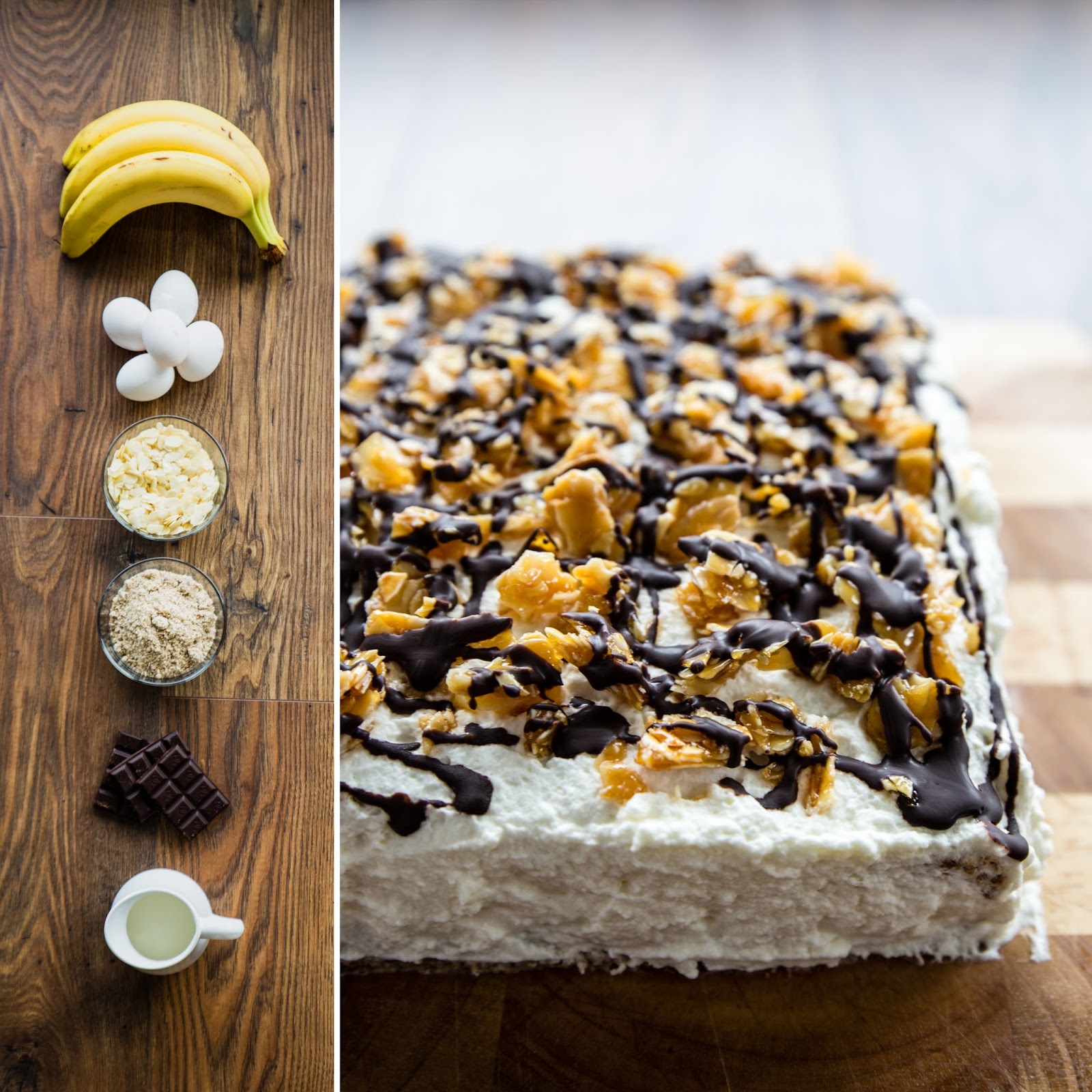 Kuchen &amp; Quiche: Gastbeitrag: Bananen-Split-Torte