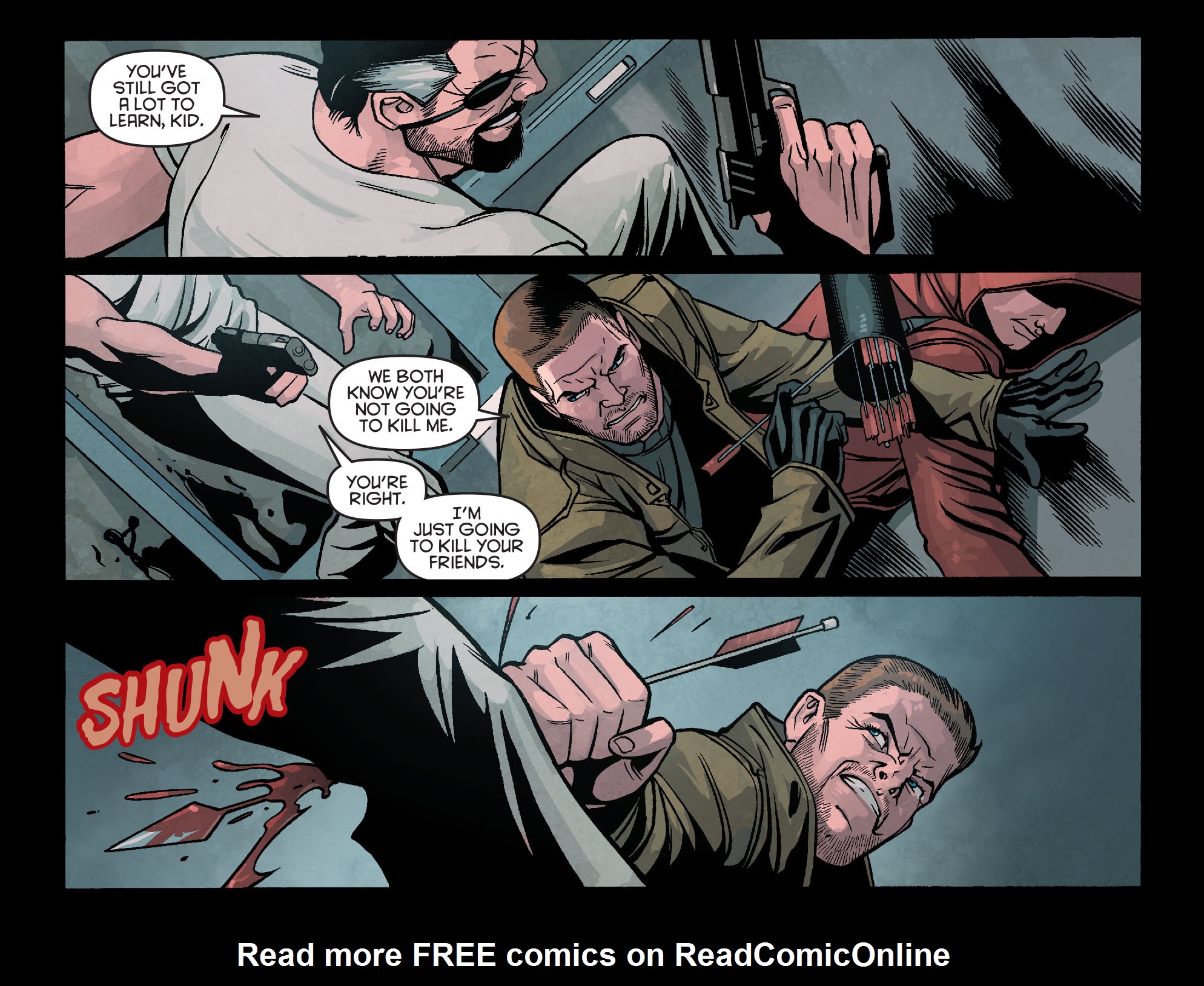 Read online Arrow: Season 2.5 [I] comic -  Issue #19 - 19