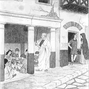 La Toge Et Le Glaive: L'Ecole Dans l'Antiquité Romaine.