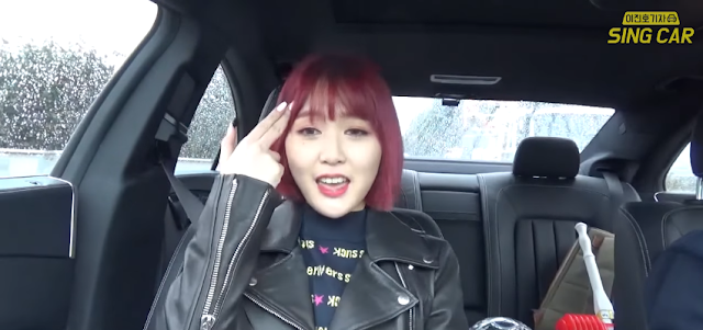 ASH B ON SING CAR #ASHB #UNPRETTYRAPSTAR3 #KHH #KHIPHOP