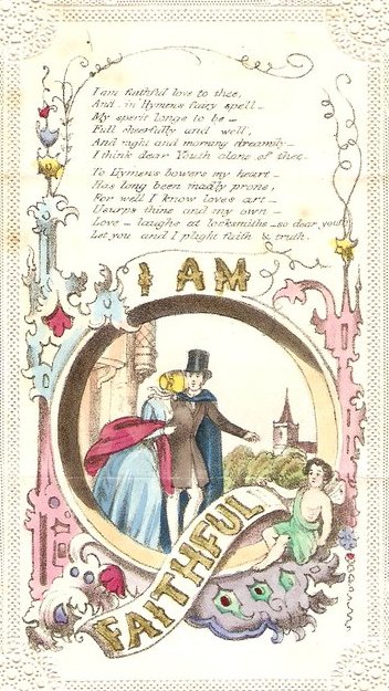 How We Do Run On: A Very Victorian Valentine's Day Card