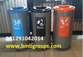 tong sampah fiber murah harga tong sampah fiber