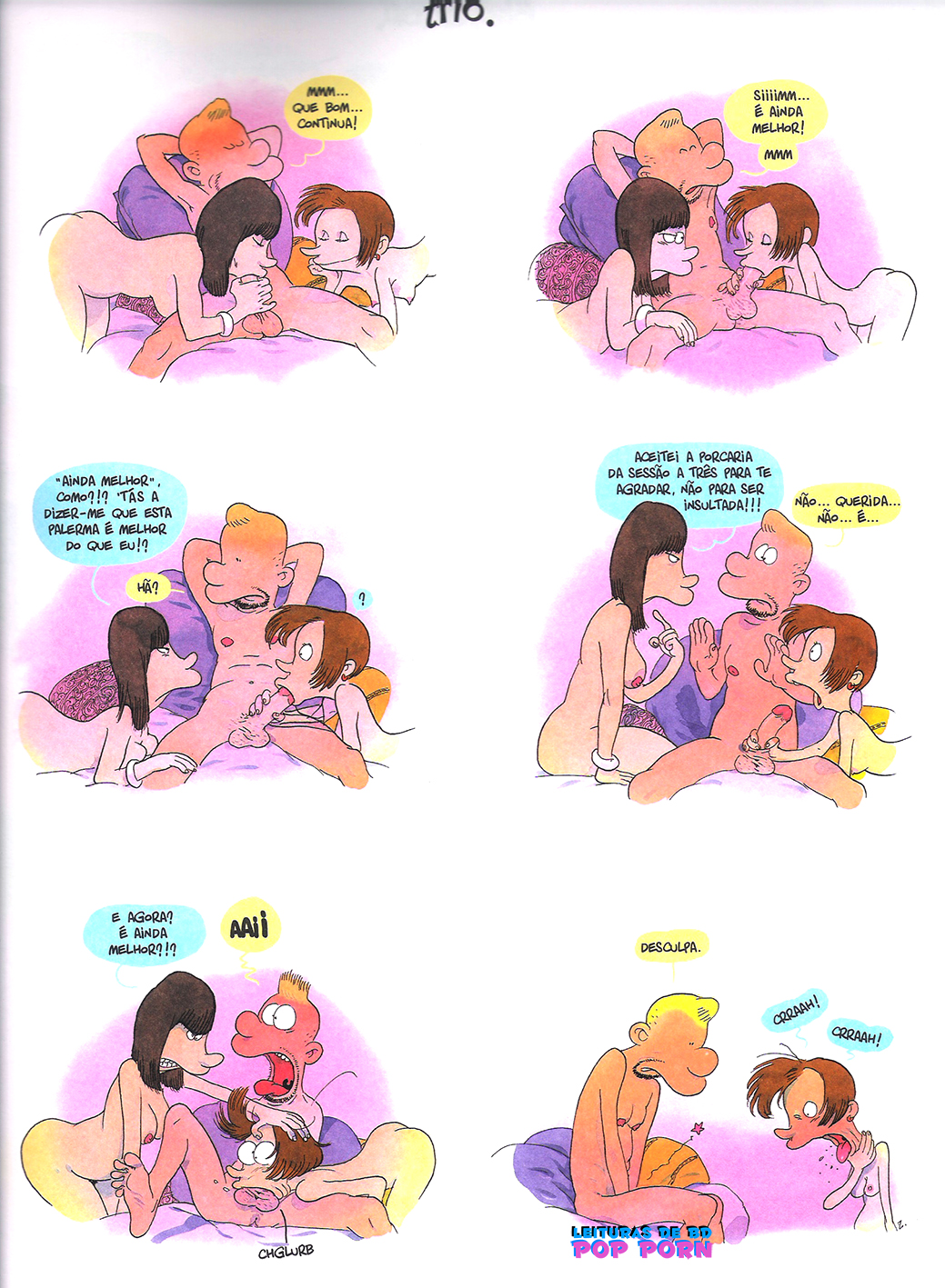 Zepporn - Leituras de BD PoP PorN: Sex Cartoon: Happy Sex por Zep