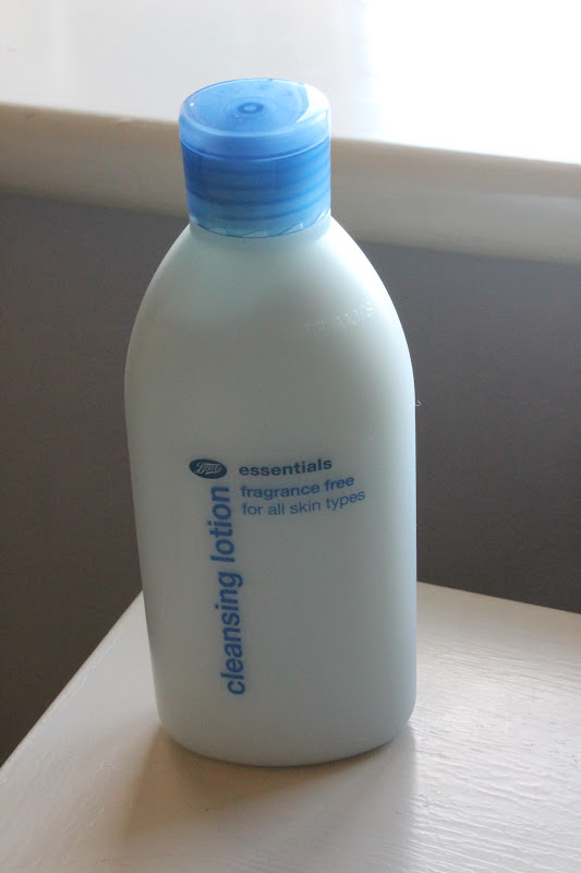 Boots Essentials Fragrance Free Cleansing Lotion Review BethMayBlogs