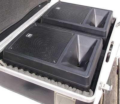 Image of Electro Voice EV sx80 speaker top view