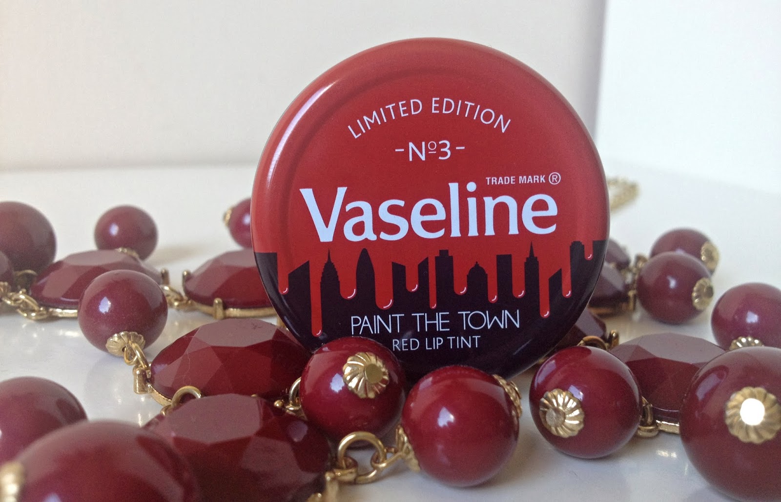 Vaseline Paint The Town Red Red Lip Tint A hint of Sparkle...