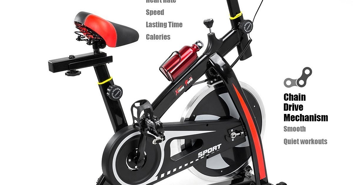 xtremepowerus indoor cycle trainer fitness bicycle stationary