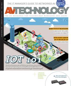 AV Technology 2016-02 - February & March 2016 | ISSN 1941-5273 | TRUE PDF | Mensile | Professionisti | Audio | Video | Comunicazione | Tecnologia
AV Technology is the only resource for end-users by end-users. We examine the commercial vertical markets in depth and help bridge the gap between AV and IT. We offer all of the analysis, perspectives, product news, reviews, and features that tech managers need to make informed decisions.