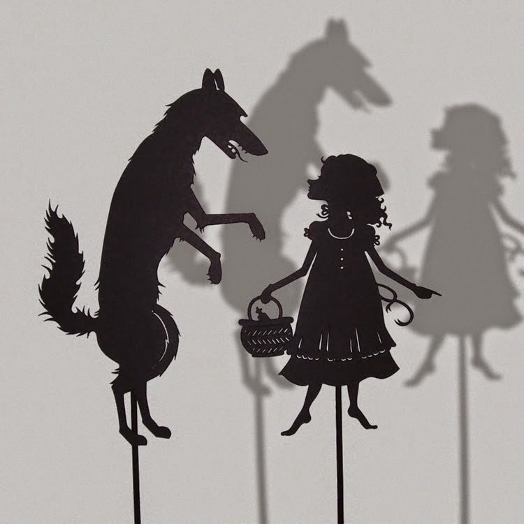 ALICE in WONDERLAND Shadow Puppets