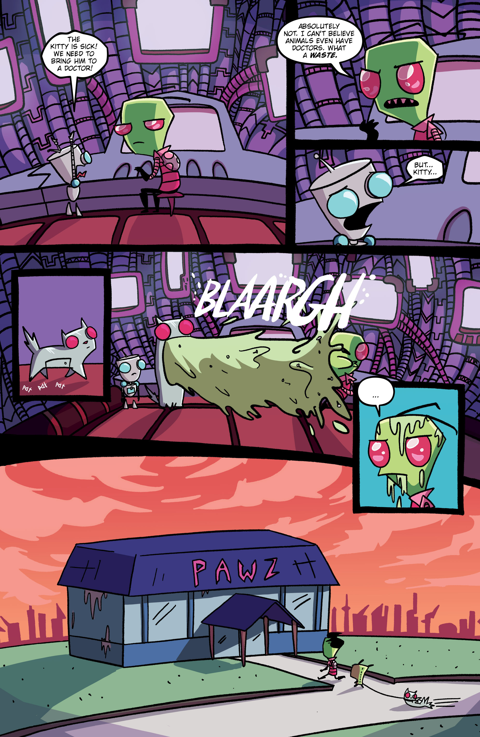 Read online Invader Zim comic -  Issue # _TPB 3 - 16