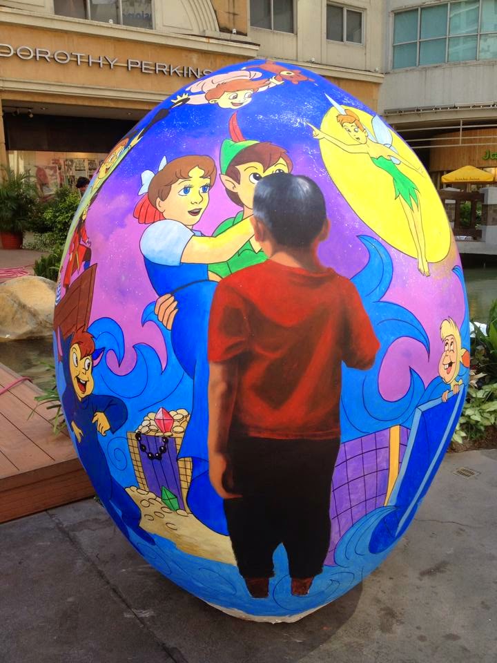 Giant Easter Eggs in Eastwood
