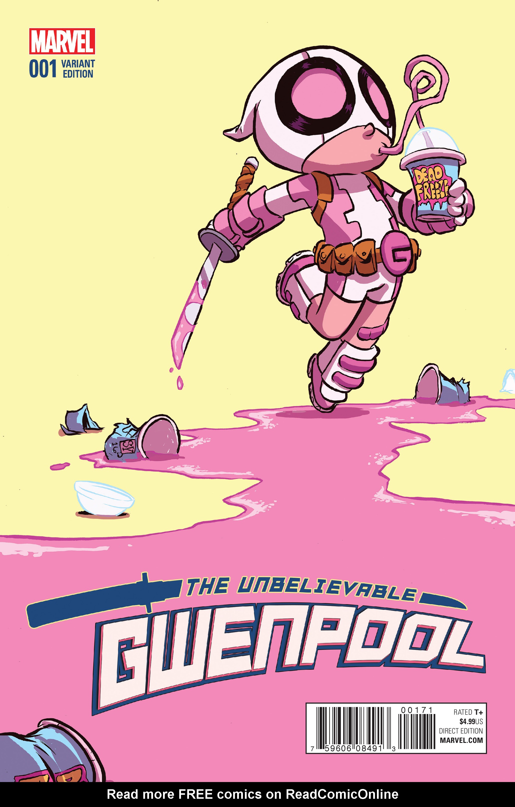 Read online The Unbelievable Gwenpool comic -  Issue #1 - 6