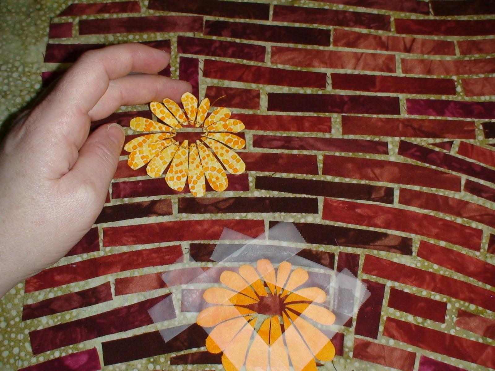 IN THE FOLD Sticky Tape Flowers Tutorial