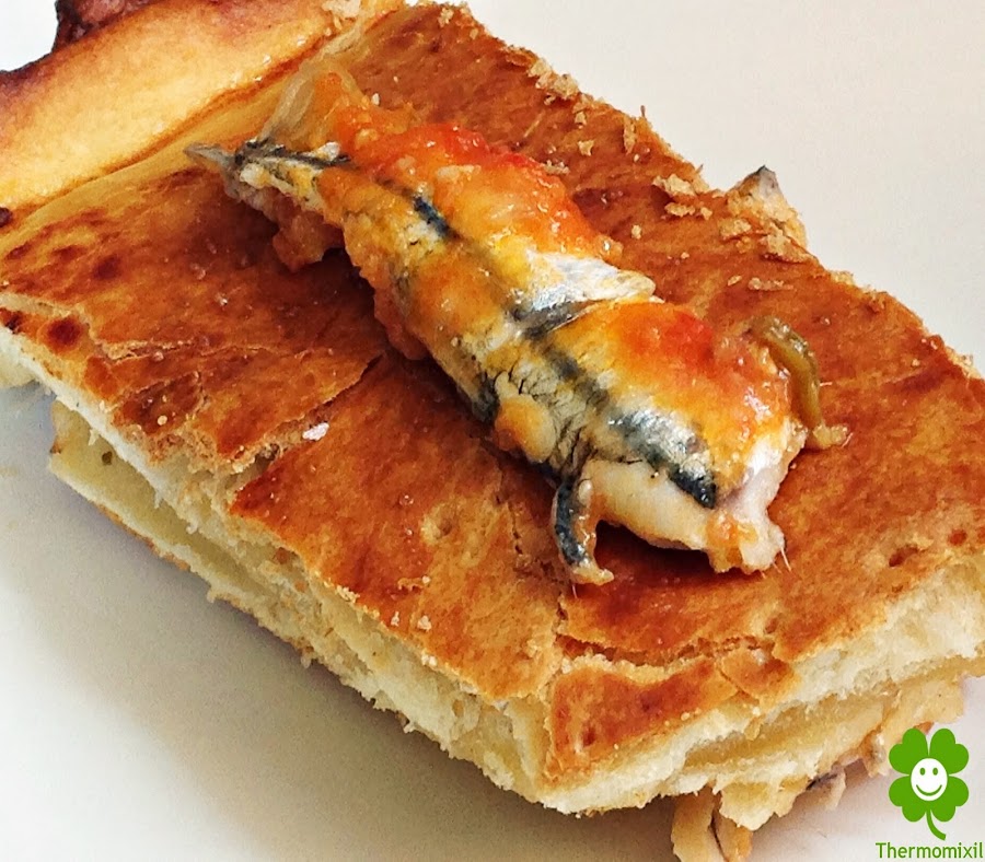 EMPANADA DE BOQUERONES CON THERMOMIX