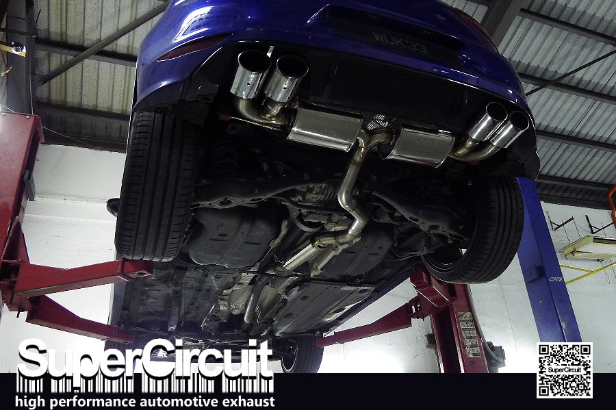 SUPERCIRCUIT Exhaust Pro Shop: Volkswagen Golf R Mk7 Catback Exhaust Custom