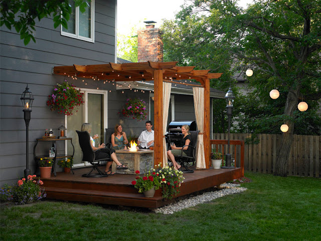 Patio Idea with Pergola