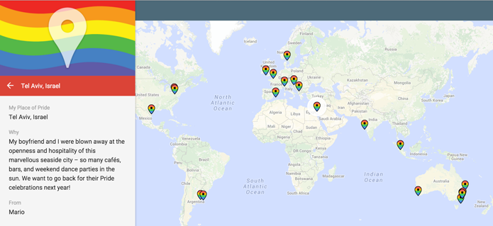 Google Maps permite marcar lugares que fazem você sentir orgulho em ser LGBT Google Maps permite marcar lugares que fazem você sentir orgulho em ser LGBT