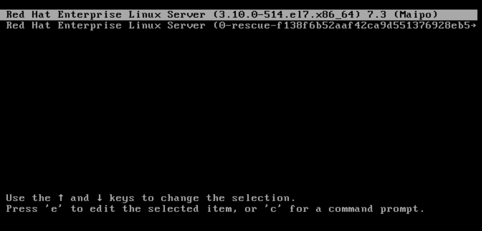 Changing/ Recovering root user password in RHEL7/ Cent OS 7