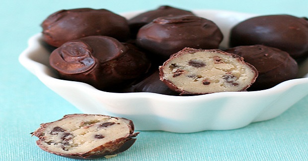 Chocolate Chip Cookie Dough Truffles Recipe Chocolate Chip Cookie Dough Truffles Recipe
