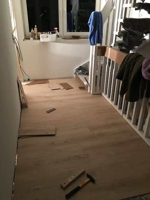 Streichen, böden und keine fliesen...