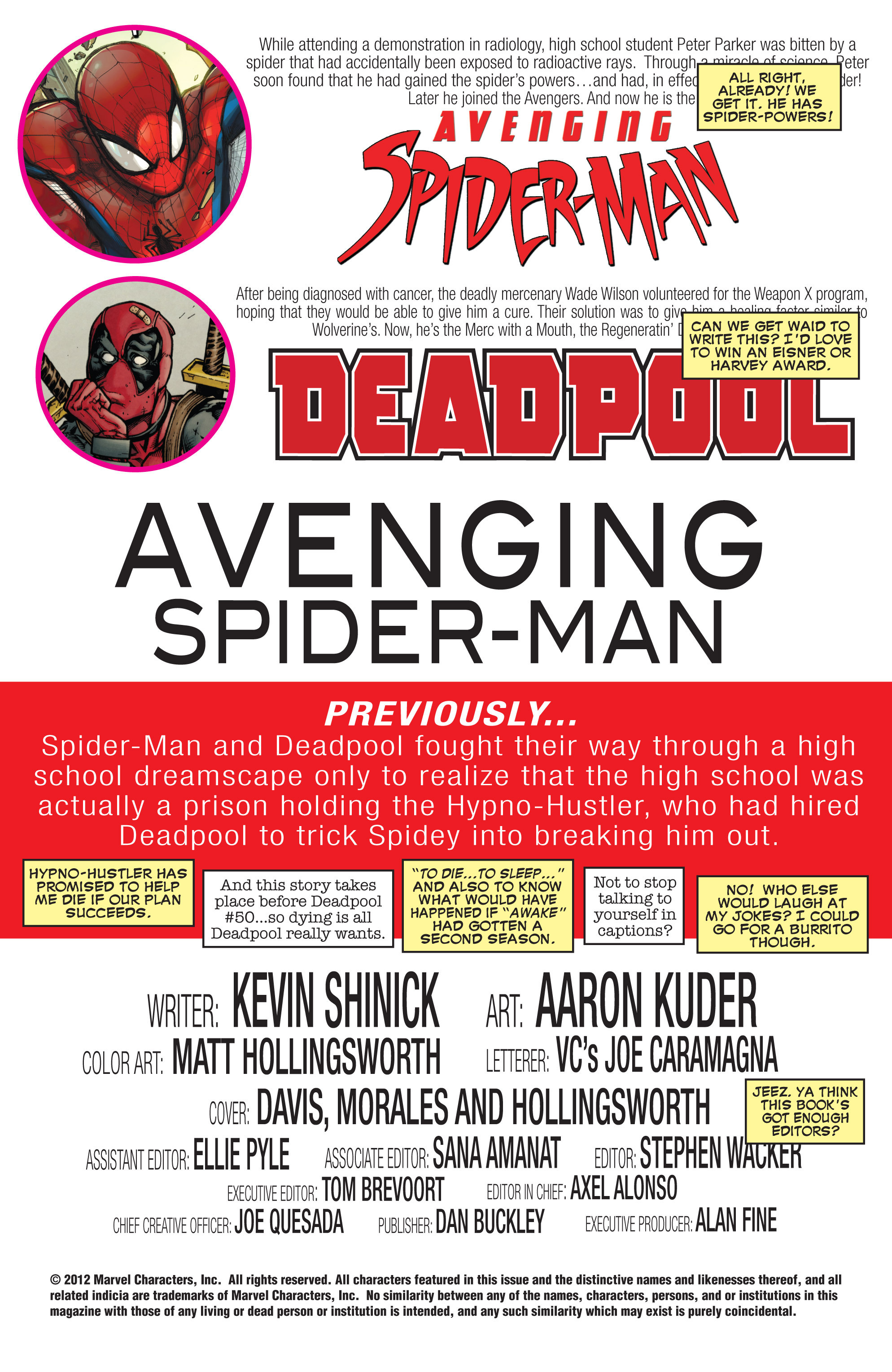 Read online Avenging Spider-Man comic -  Issue #13 - 2