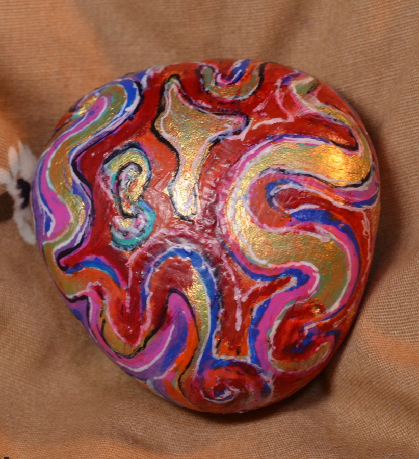 Nancy's Arts & Crafts Painting on Rocks with Acrylics