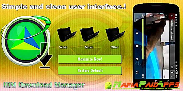 IDM+: Fastest download manager Apk MafiaPaidApps