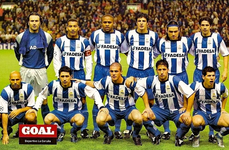 EQUIPOS DE FÚTBOL Real Club DEPORTIVO DE LA CORUÑA / Temporadas 2000