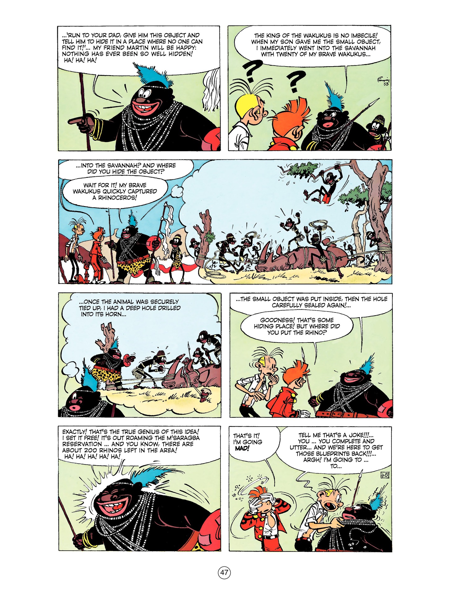 Read online Spirou & Fantasio (2009) comic -  Issue #7 - 49