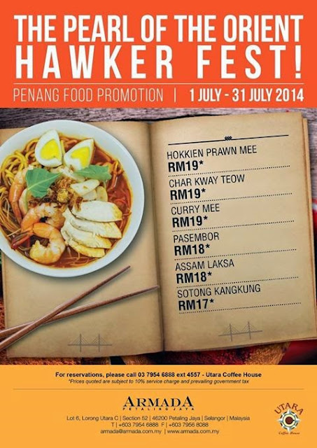 Hawker Feast At Utara Cafe Armada Hotel Pj Malaysian Foodie