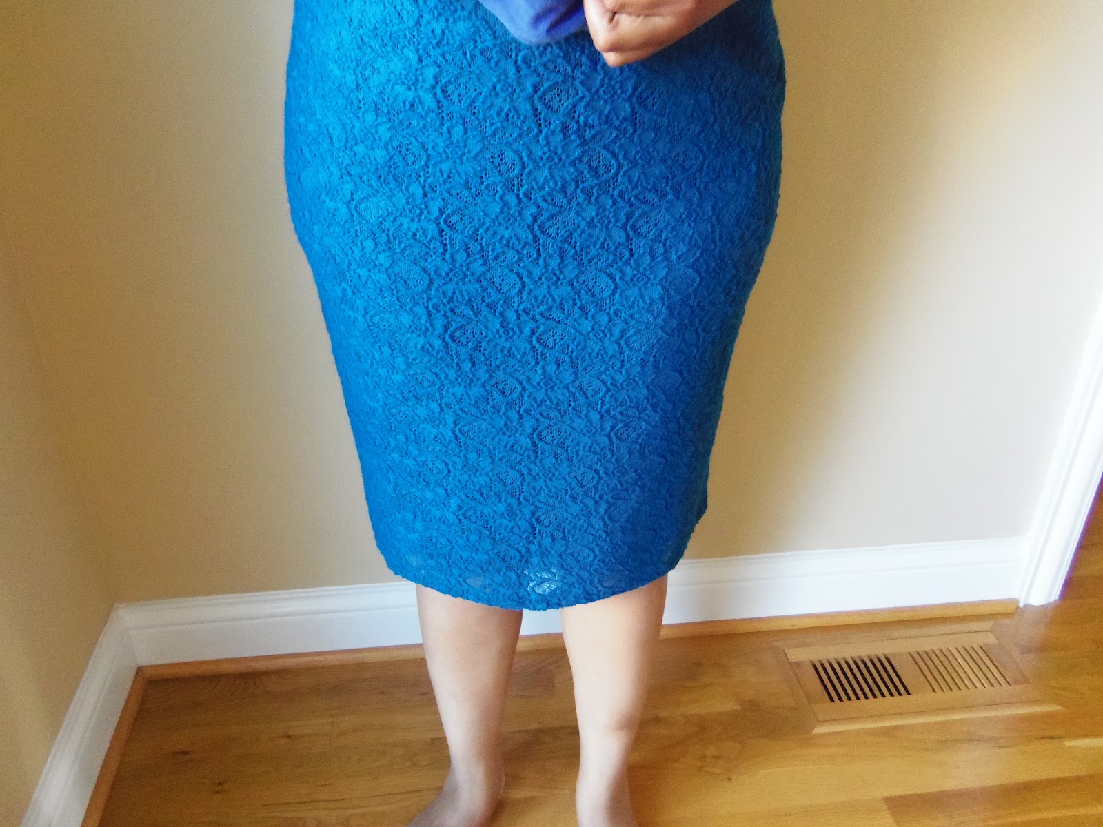 Anthropologie Lapis Lace Pencil Skirt and a Question - Really Rynetta
