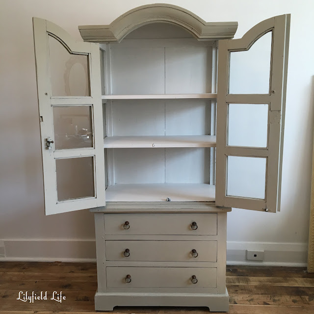 french style armoire cabinet by Lilyfield Life