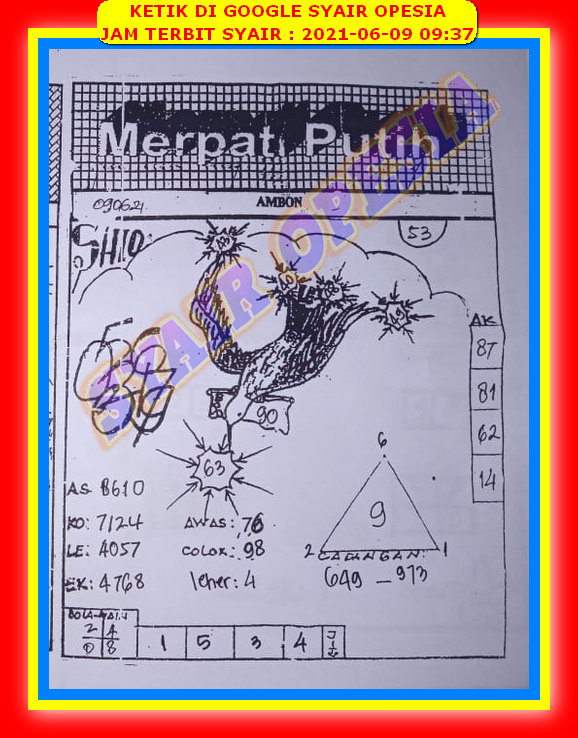 Syair Hk Malam Ini Rabu 9 Juni 2021 Opesia Official Syair Hk Malam Ini Rabu 9 Juni 2021 Opesia Official