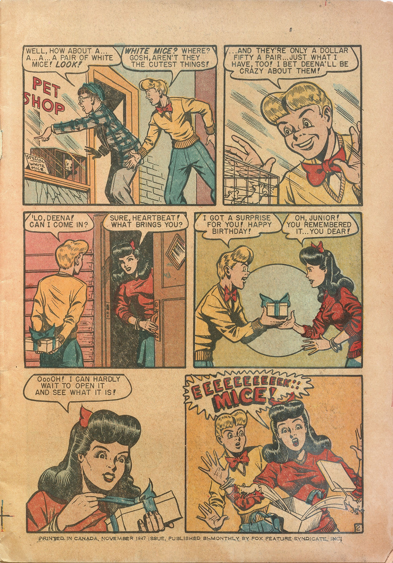 Read online Junior (1947) comic -  Issue #10 - 3