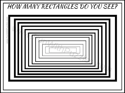 Picture Puzzle to count number of rectangles