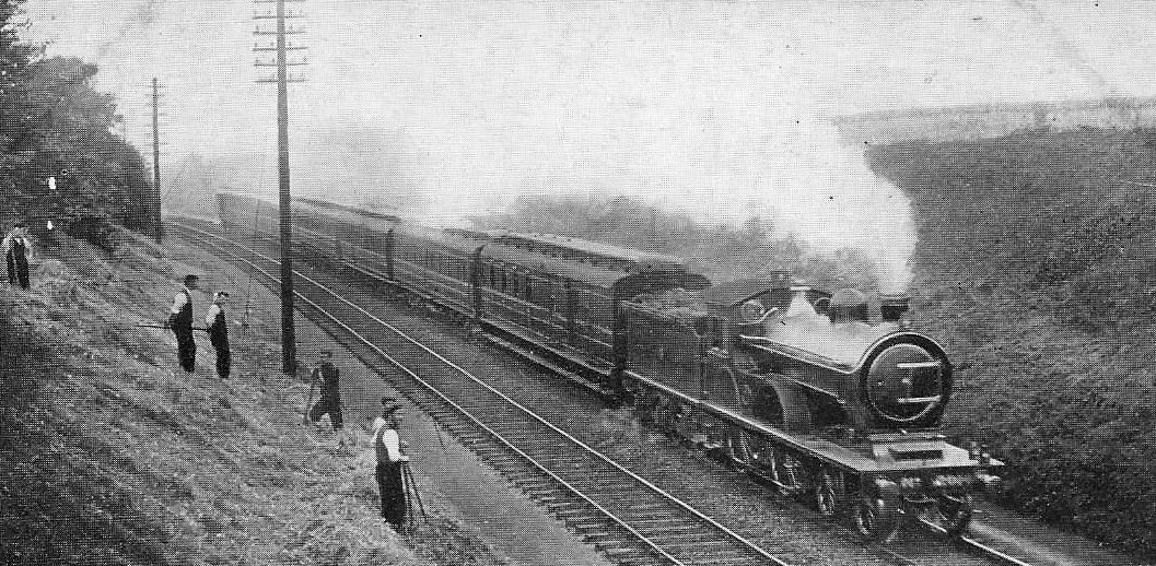 Tour Scotland Old Photograph Steam Train Portobello Scotland