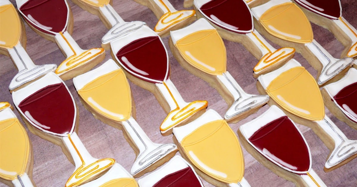 Katy's Kitchen Wine Glass Cookies