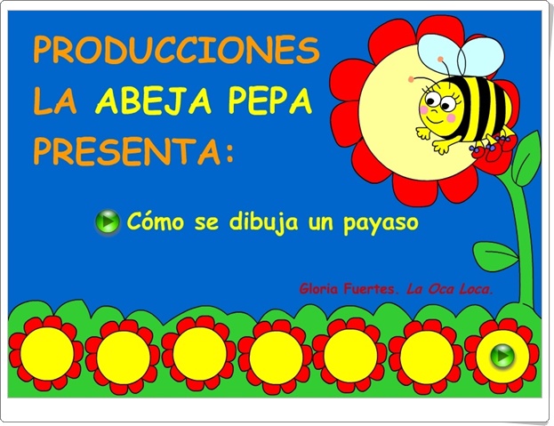 "Cómo se dibuja un payaso" (Representación visual de un poema de Gloria Fuertes)