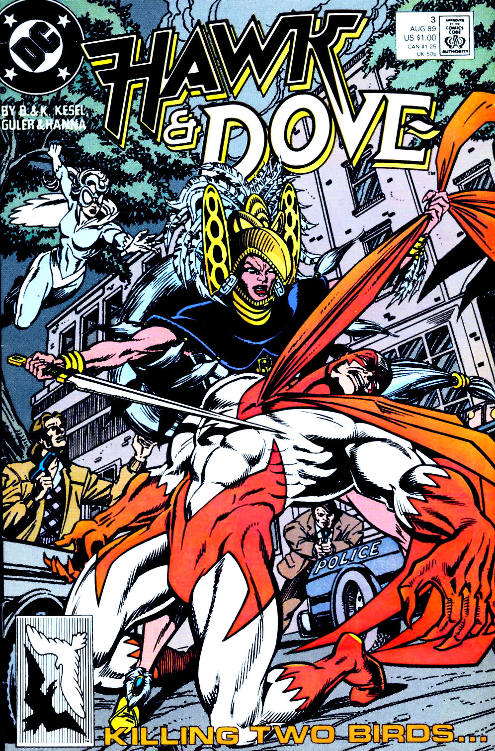 Hawk and Dove (1989) issue 3 - Page 1
