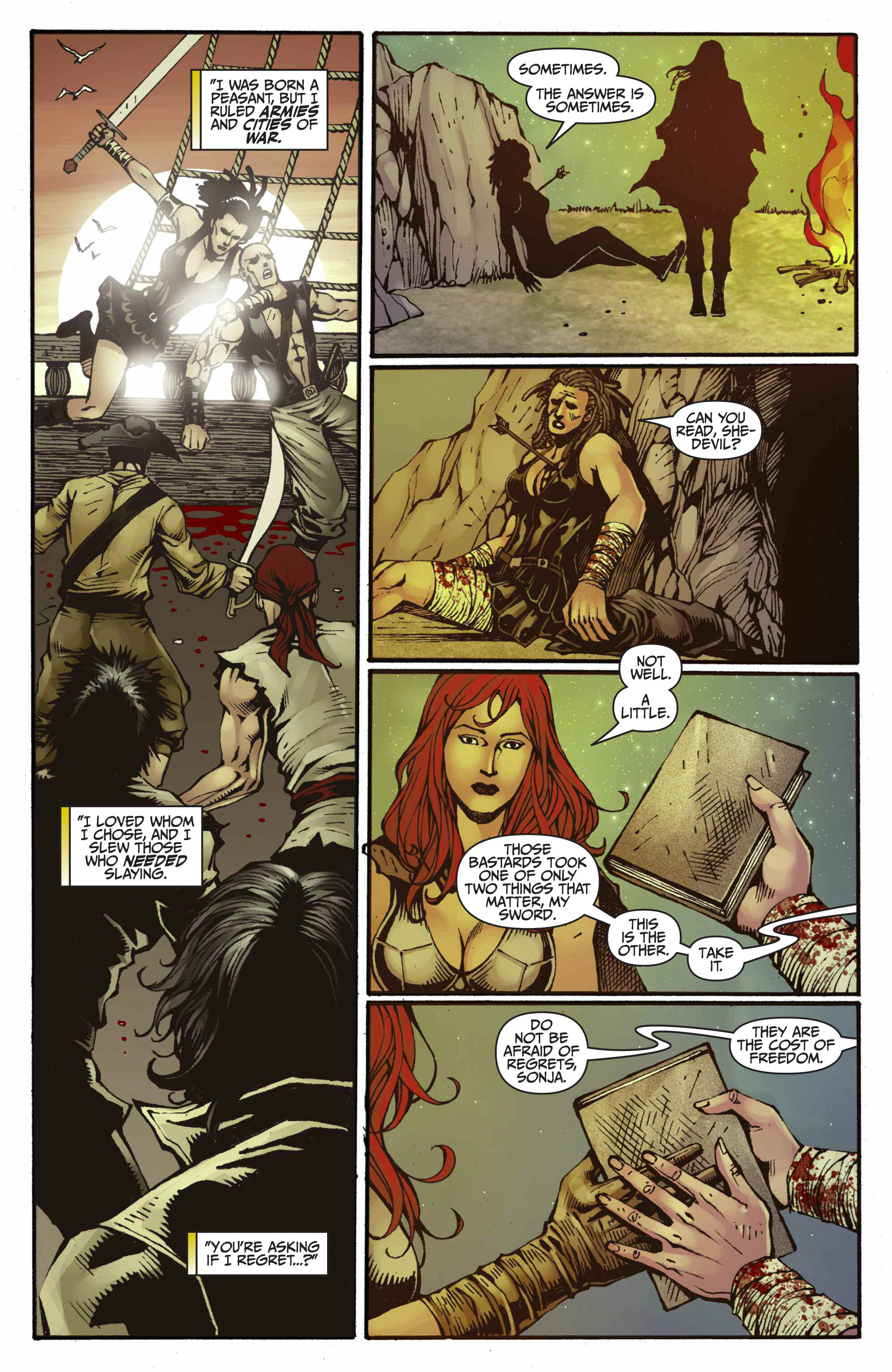 Read online Red Sonja (2013) comic -  Issue #100 - 35