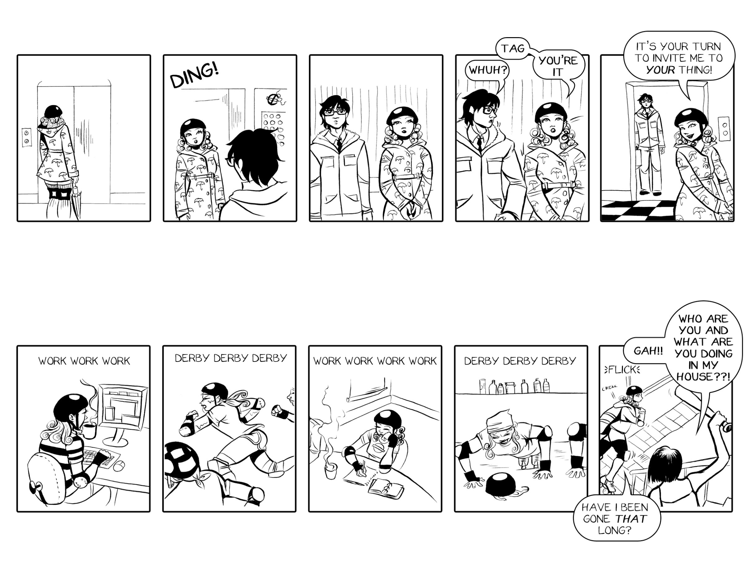 Read online Bonnie N. Collide, Nine to Five comic -  Issue #1 - 25