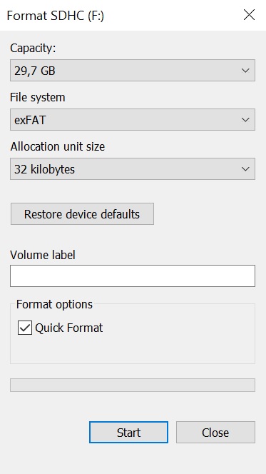 how to format usb drive for readyboost